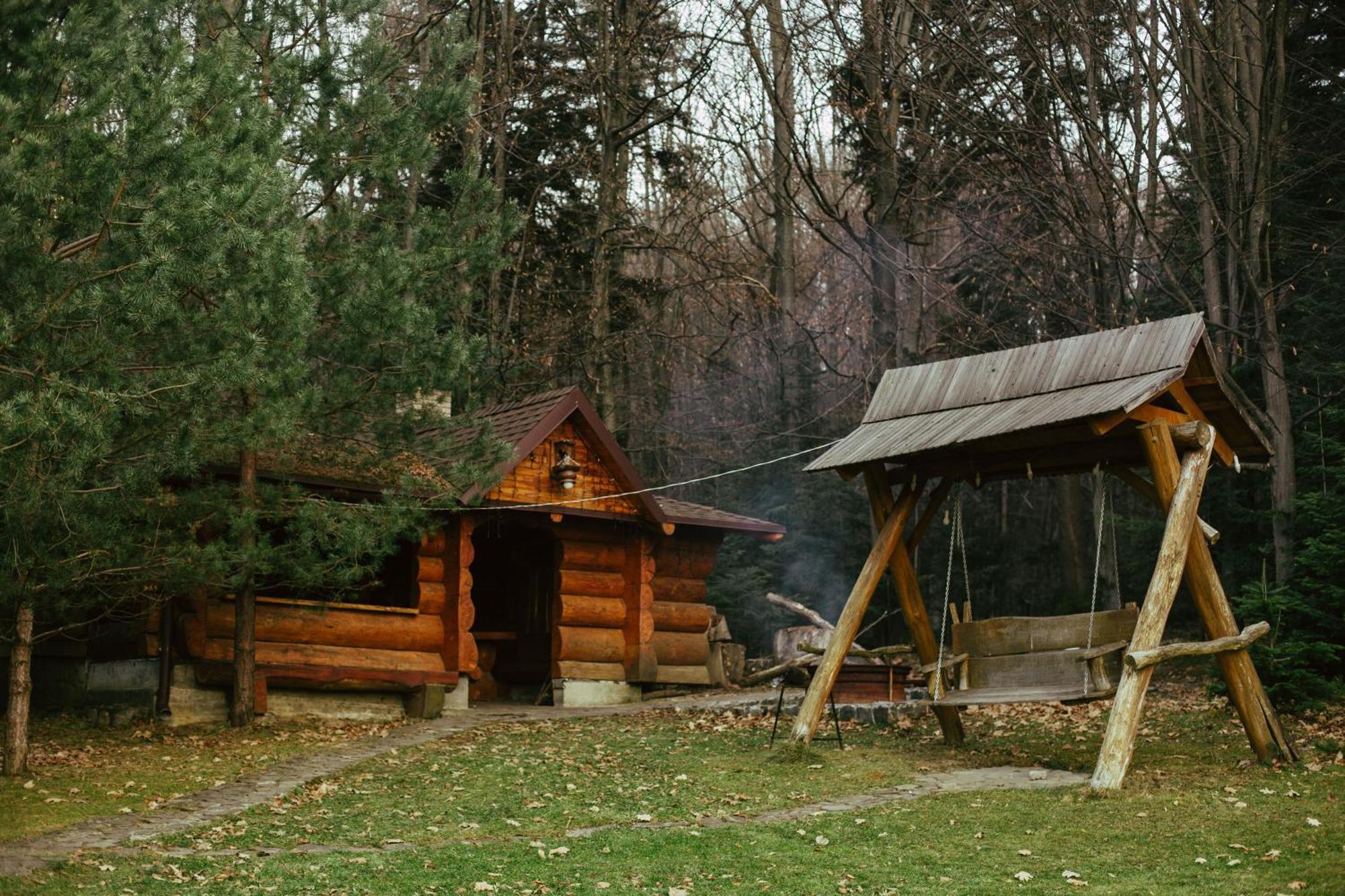 Хутір Стаєчне Villa Bagna Bagian luar foto